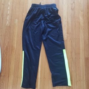 Nike dry-fit black track pants size S